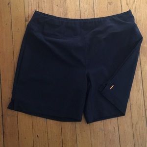 Lucy Workout shorts, longer for fuller coverage